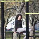 équipement de sport extérieur pour une aire de street workout : workout bench