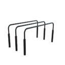 équipement de sport extérieur pour une aire de street workout : triple dips