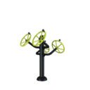 équipement de fitness volant double