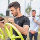 parcours santé ikea volants barreur aire de fitness plein air