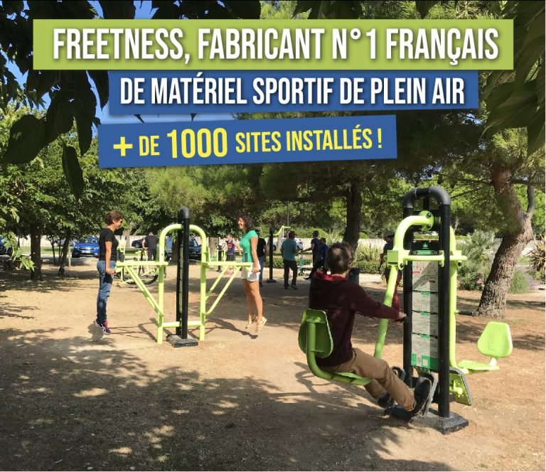 Leader dans la fabrication d’agrès de sport de plein air