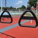 Barre anneaux TRX équipement de street workout vue 2
