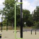 équipement de sport extérieur pour une aire de fitness : la barre de pôle freetness