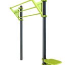 Equipement de street workout : Triple barre devers et plyo