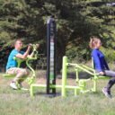 appareil fitness extérieur musculation biceps dips utilisation