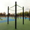 équipement de sport extérieur pour une aire de street workout : barre de traction vue 2