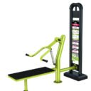 équipement de sport extérieur pour une aire de street workout : chest press musculation