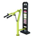 Appareil musculation extérieur hack squat piston aire de fitness