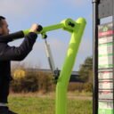 Agrès de musculation extérieur pour une aire de fitness outdoor : Hack Squat vue 3