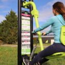 Agrès de sport extérieur pour une aire de fitness outdoor : Leg press