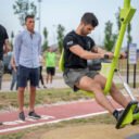 parcours sportif leg press ikea piston aire de fitness plein air vue 2