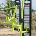 parcours sportif crunch machine piston aire de fitness plein air