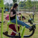 parcours sportif ikea rameur piston aire de fitness plein air