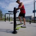 parcours sportif bayonne stepper piston aire de fitness plein air vue 3