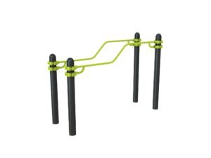 équipement de sport extérieur pour une aire de street workout : Dips PMR