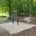 parcours du combattant filet à grimper agrès de sport extérieur