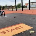 équipement de sport extérieur pour une aire de street workout :ninja freetness