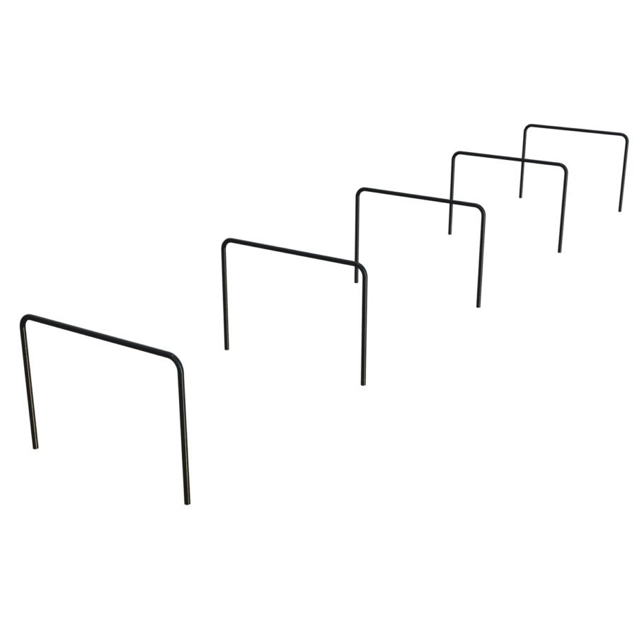 équipement de sport extérieur pour un parcours sportif : saut de haies