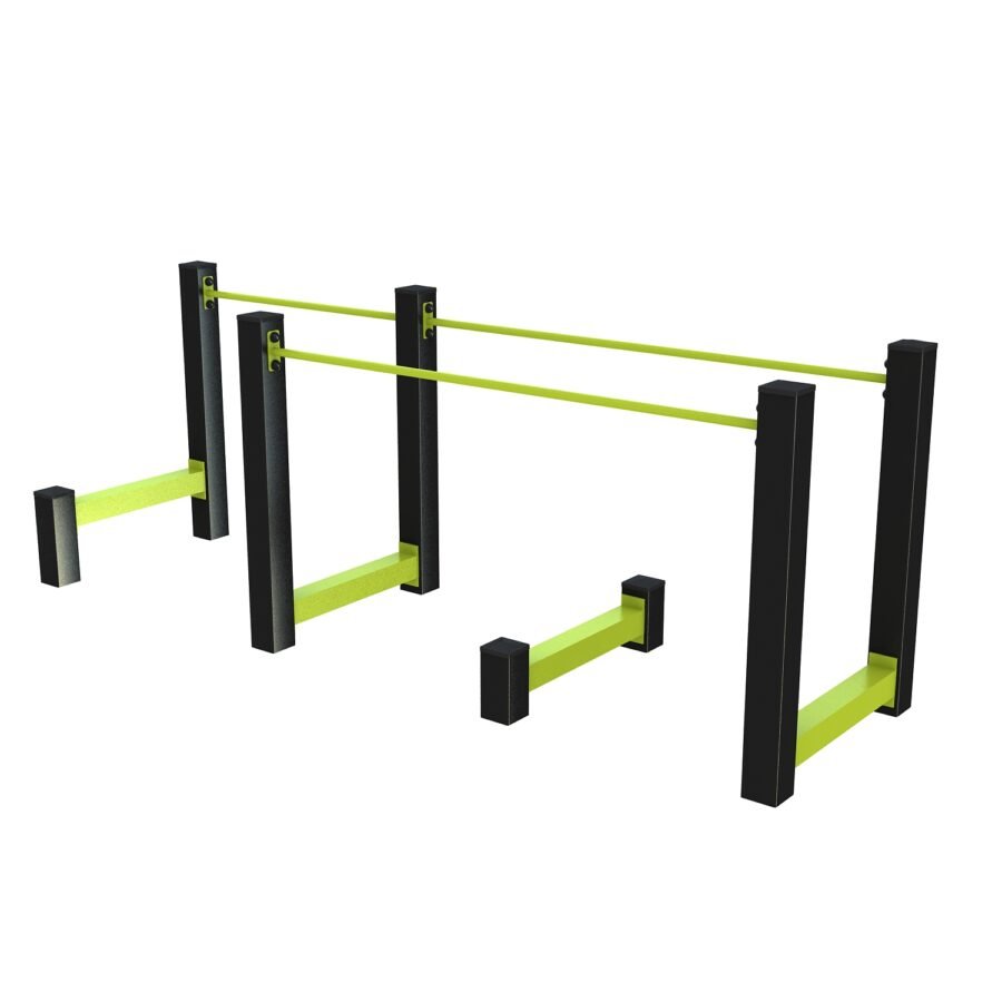 équipement de sport extérieur pour un parcours sportif : saut de haies sénior