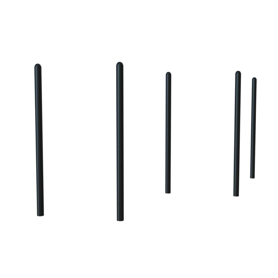 équipement de sport extérieur pour un parcours sportif : slalom