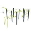 agrès de sport extérieur pour une aire de street workout outdoor : Station mix V2