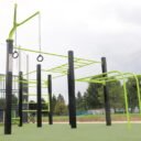 Equipement de sport extérieur pour une aire de street workout : Station Mix v2 vue 3