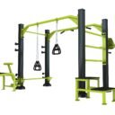 agrès de sport extérieur pour une aire de street workout outdoor : Compact training