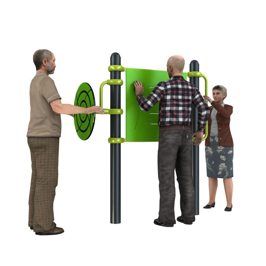 équipement de sport extérieur aire de rééducation senior c1 2