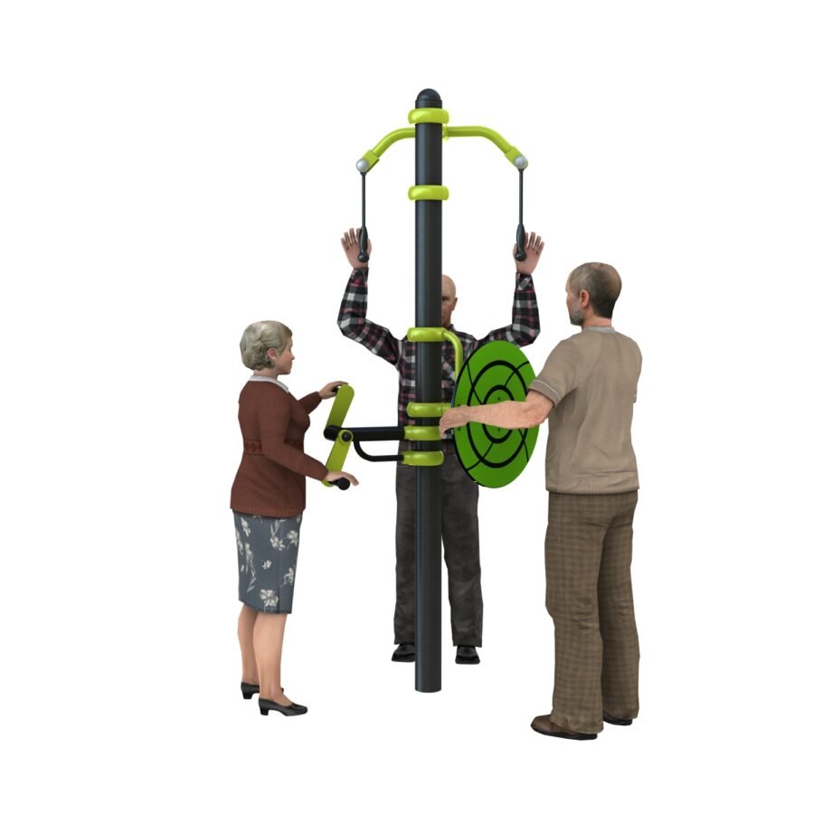 équipement de sport extérieur aire de rééducation senior c2