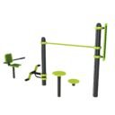 équipement de sport extérieur aire de rééducation senior c3 3