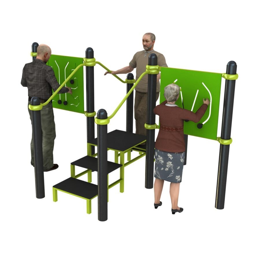 équipement de sport extérieur aire de rééducation senior c6