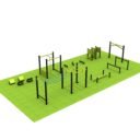 équipement de sport extérieur plateau ninja 3