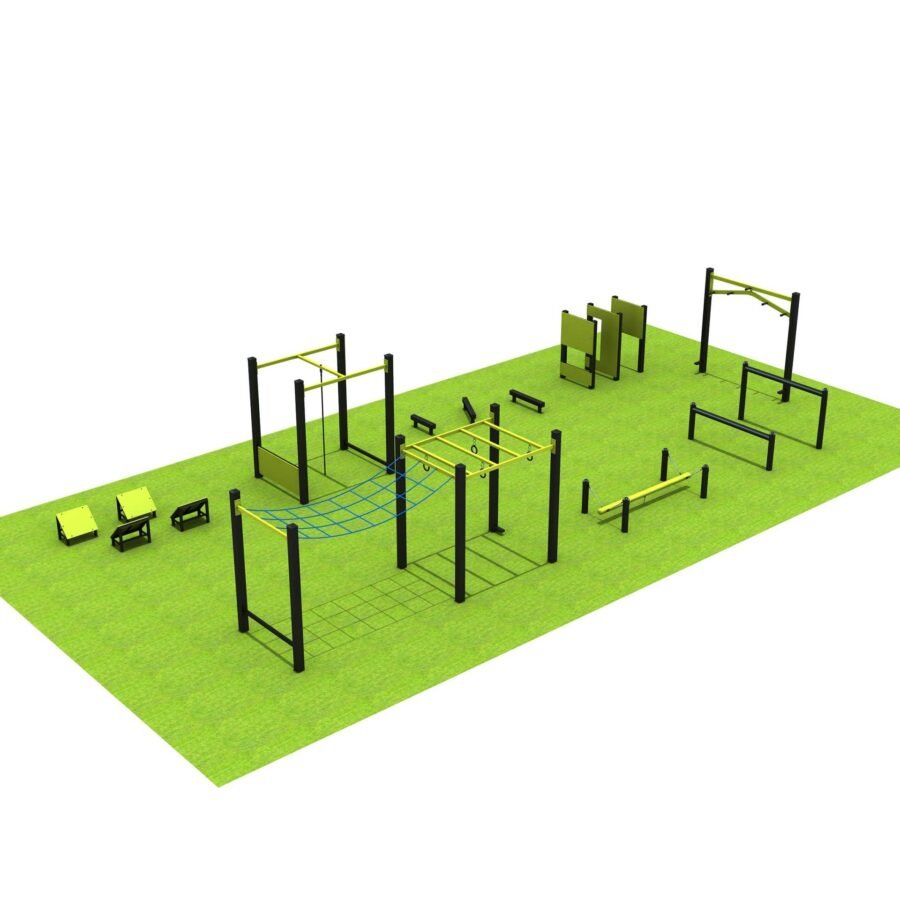 équipement de sport extérieur plateau ninja 3