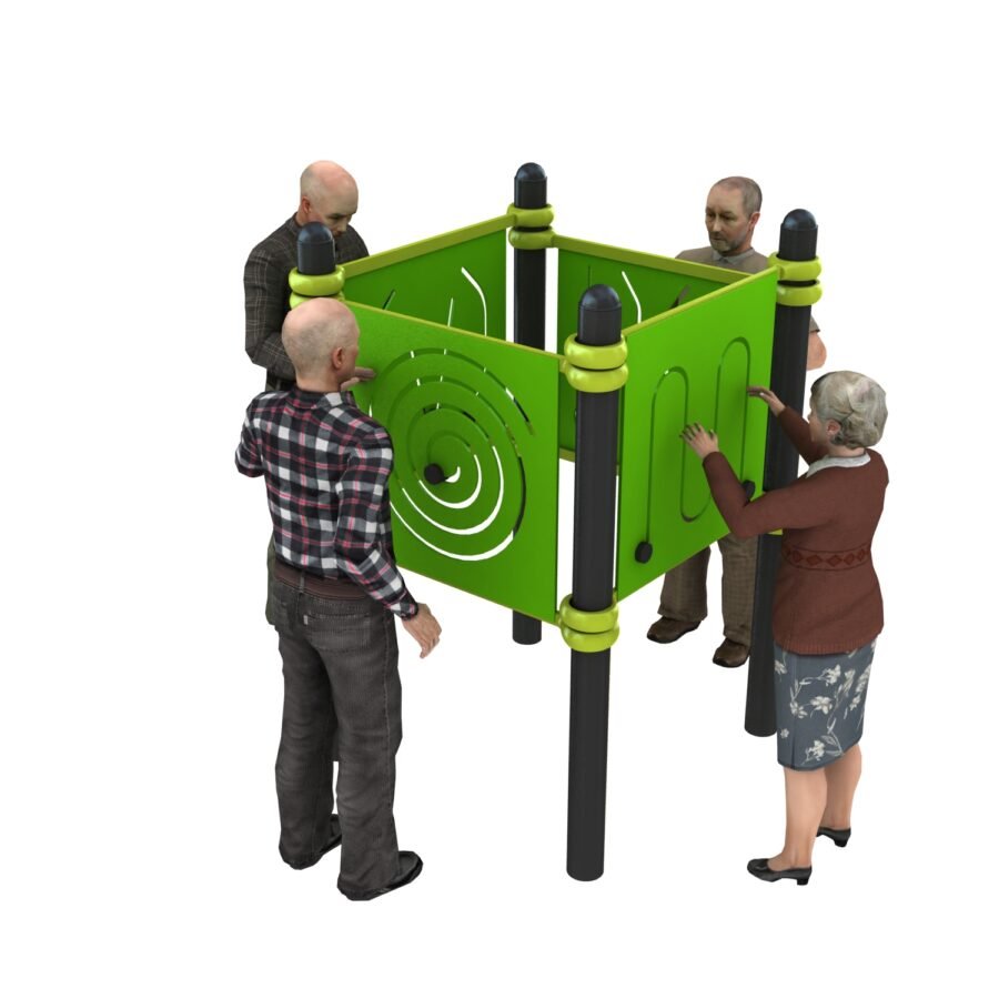 TOTEM SENIOR (Personnage 2) équipement de sport extérieur aire de rééducation senior totem senior