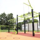 Equipement de sport extérieur pour une aire de street workout : Cross training V2 vue 2