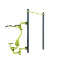 agrès de sport extérieur pour une aire de street workout outdoor : Barre de traction et pull