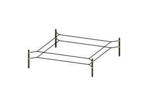 équipement de sport extérieur pour une aire de fitness outdoor : Ring extérieur