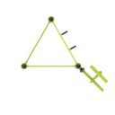 Station aire de fitness : Traction, espalier, barre de pompe, lombaire vue 2