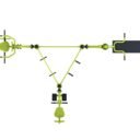 Station fitness : Pull, Espalier, Chest, Traction, TRX, Leg press, chest vue 4