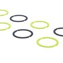 Agrès de sport extérieur pour une aire de fitness outdoor : anneaux de motricité