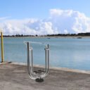 Agrès de sport extérieur en inox pour une aire de fitness outdoor : marcheur simple inox vue 2