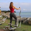 Air de fitness inox fitness de plein air front de mer