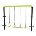 agrès de sport pour un parcours santé : pont trapèze vue 2