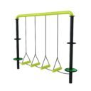 agrès de sport pour un parcours santé : pont trapèze