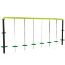 agrès de sport pour un parcours santé : soucoupe d'équilibre vue 2