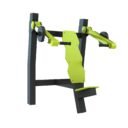 agrès de sport pour un espace de musculation extérieur : incliné shoulder press