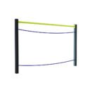 agrès de sport pour un parcours santé : pont de tarzan