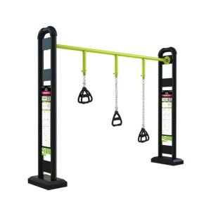 agrès de sport extérieur fitness : portique trx