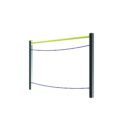 agrès de sport pour un parcours santé : pont de tarzan