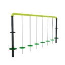 agrès de sport pour un parcours santé : soucoupe d'équilibre